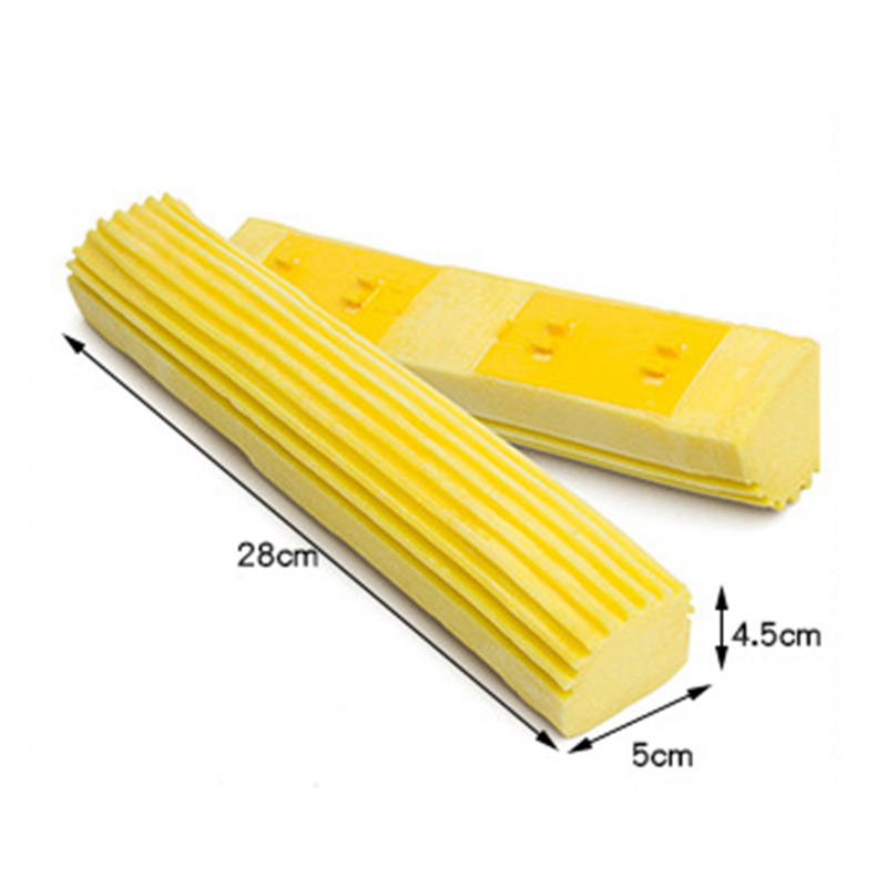 Miếng mút thay thế cây lau nhà, đầu lau bông con lăn 27 siêu thấm dành cho cây lau nhà mút tự vắt