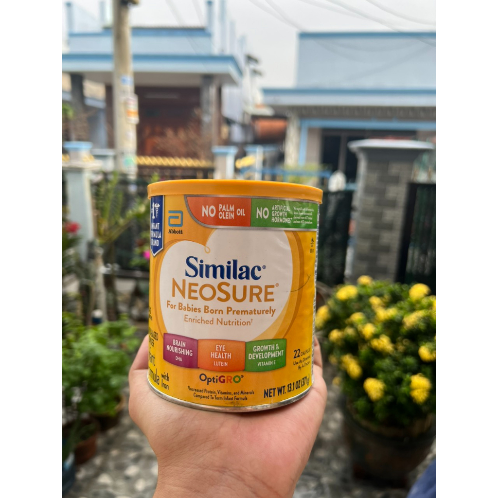 2025 Sữa Similac Neosure 371g của Mỹ. Date 2025