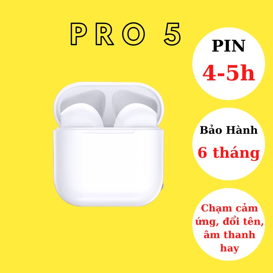 Tai Nghe bluetooth Không Dây P5 T.W.S Chống Thấm Nước - BH 06 tháng