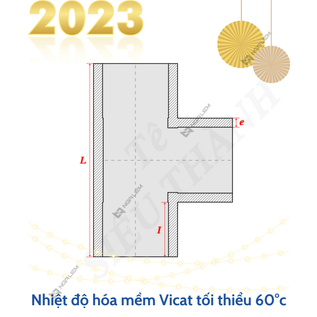 Tê Nhựa PVC Siêu Thành