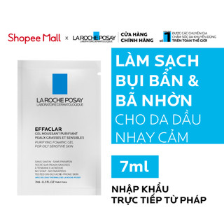 [Gift - Hàng tặng không bán] Gel rửa mặt tạo bọt cho da dầu nhạy cảm La Roche-Posay Effaclar Purifying Foaming Gel 7ml