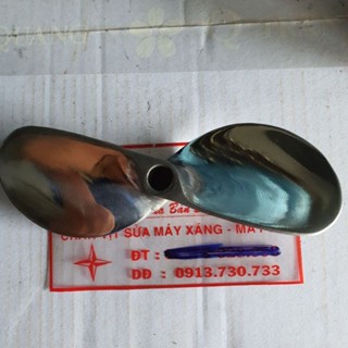 chân vịt inox ab 2 cánh 6.0 và 6.5 mủi tròn ren 14 loại bóng gương  cam kết như hình giá sỉ