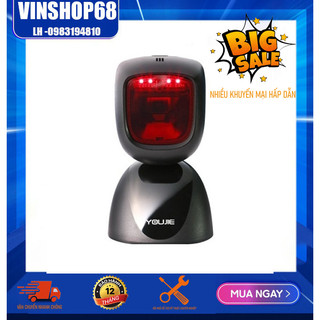Máy đọc mã vạch 2D để bàn Honeywell Youjie HF600