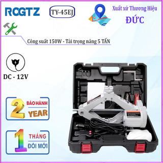 Con đội điện, nâng kích gầm xe ô tô, thương hiệu ROGTZ TY-45EJ, 5 tấn,12V