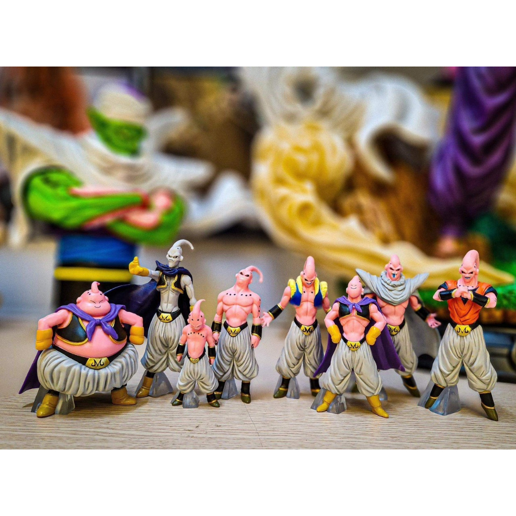 Set nhân vật Majinbuu Ma bư 8 mẫu Dragonball 7 viên ngọc rồng