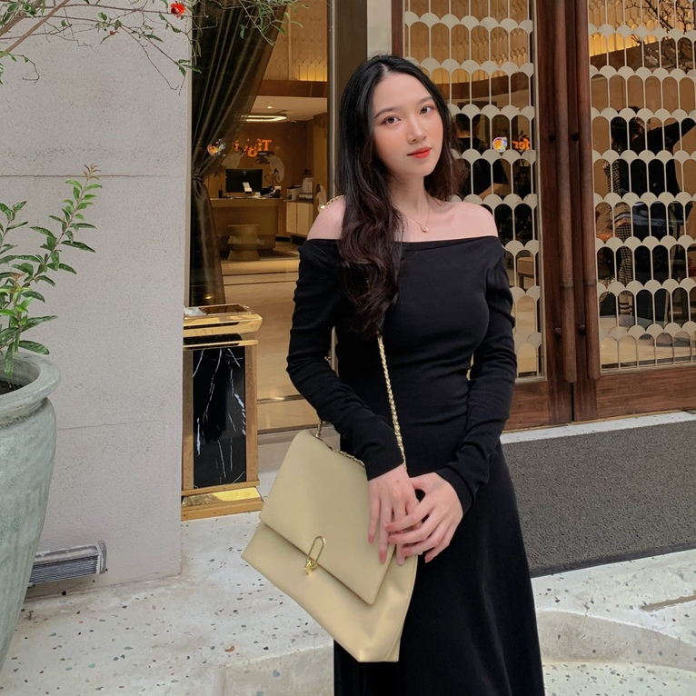 Túi đeo chéo SEEME Amber Bag (chỉ còn màu vàng size to)