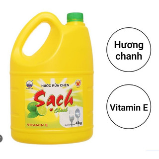 1 can nước rửa chén NET sạch hương chanh