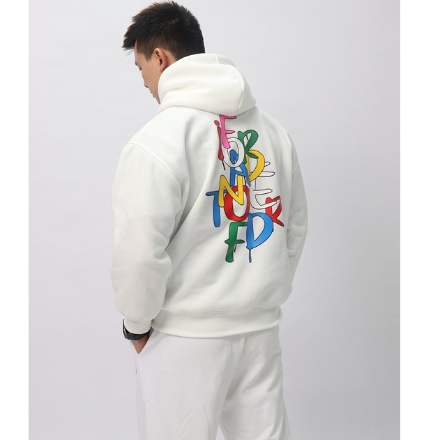 Áo Hoodie Cao Cấp Thời Trang Nam Local Brand Unisex Thiết Kế In Chữ Màu Sắc FIOR DANTÉ  - Màu Đen