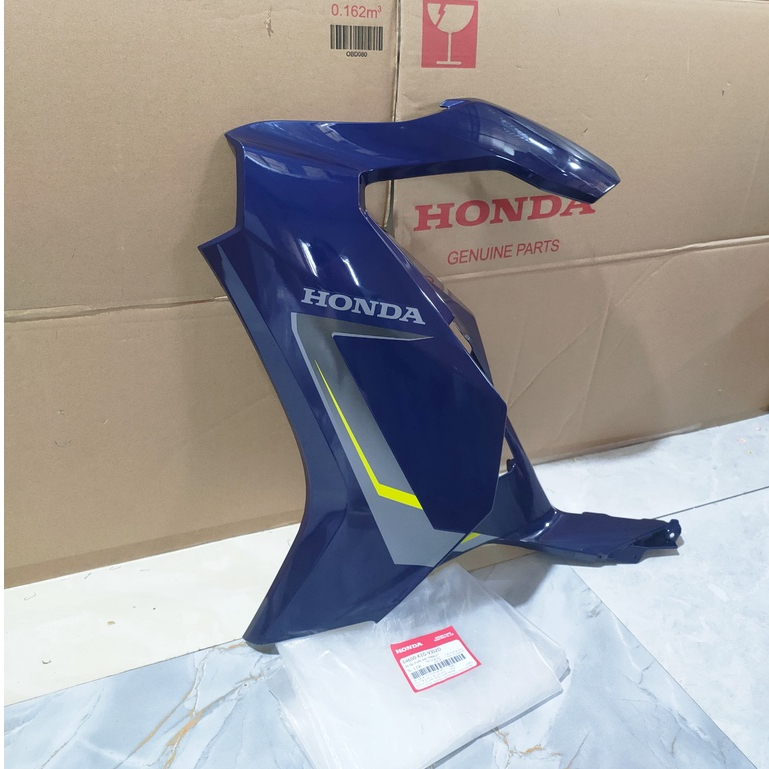 Cánh yếm bên trái - bửng yếm HONDA AIR BLADE 125 năm 2020-2021 màu Xanh đen. *PB421* 64600K1GV30ZD