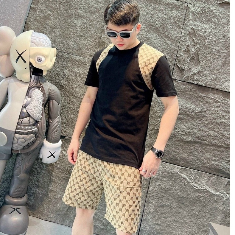 Bộ quần áo nam mùa hè, set hè nam siêu hót ARUSHOP BH102