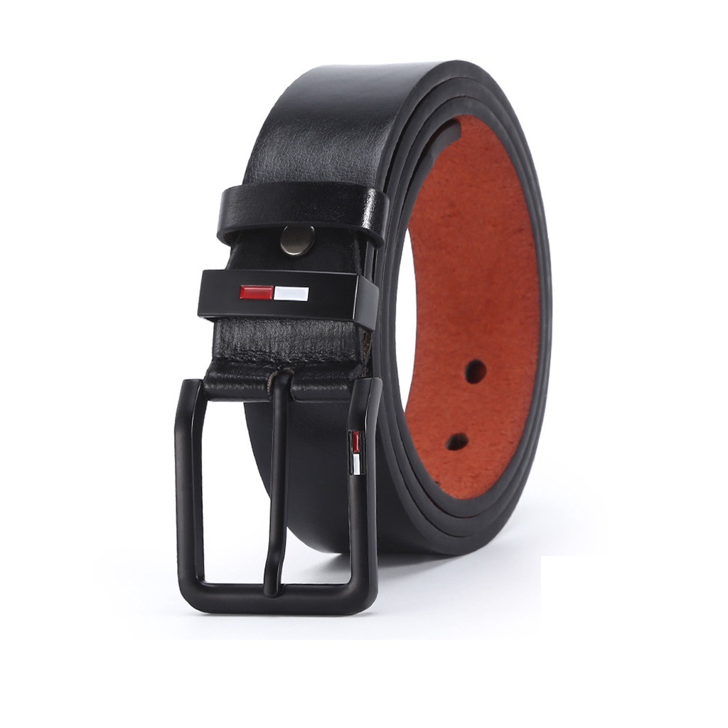 Thắt lưng nam da bò, khóa hợp kim Louie Store