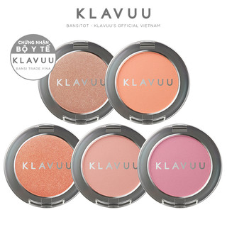 Phấn má hồng trang điểm KLAVUU Urban Pearlsation Natural Powder Blusher 5.5g