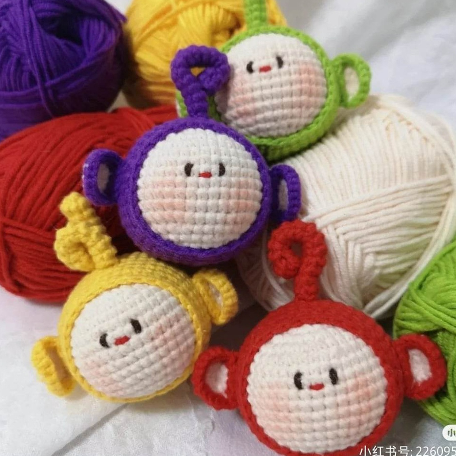 Móc Khóa Len Handmade Cute Ver 3