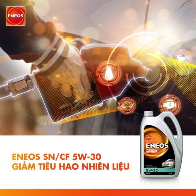 Nhớt Eneos SN/CF 5W30 4 Lít