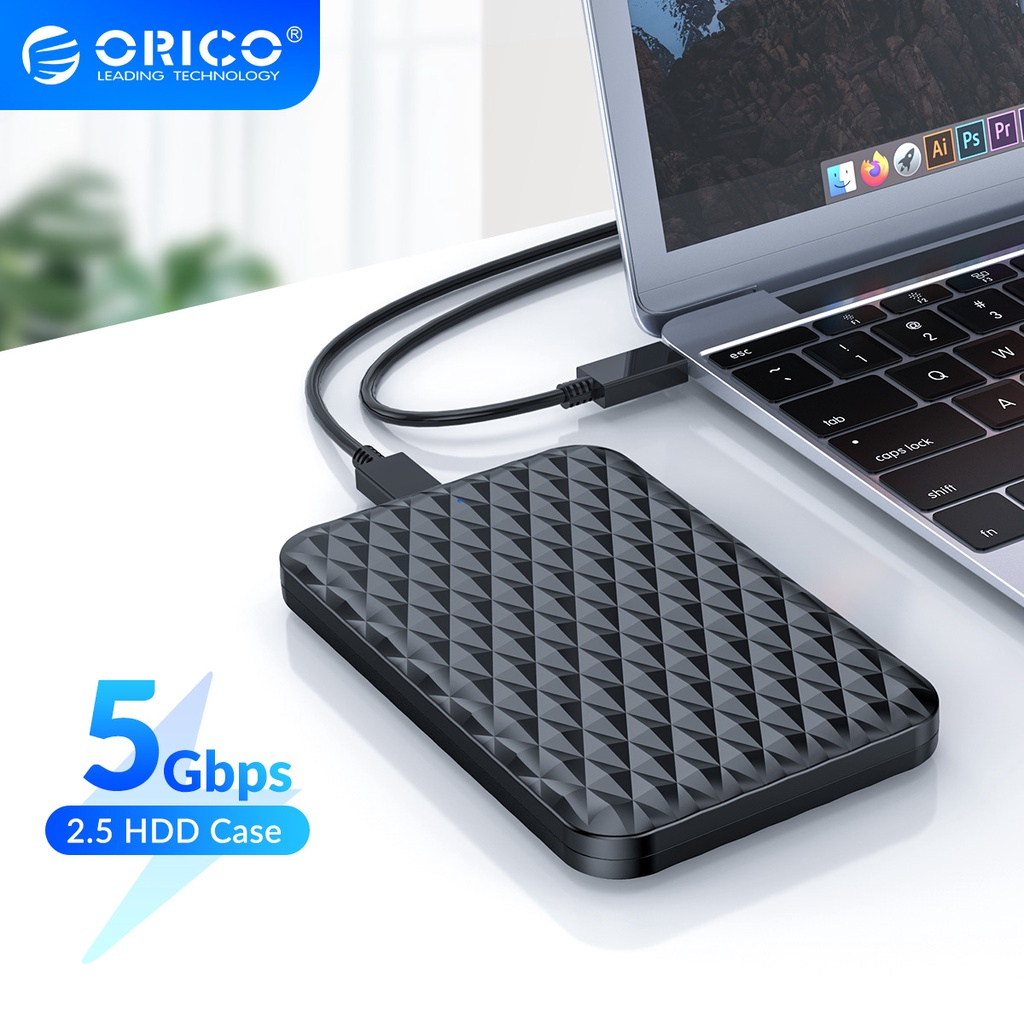 Box HDD, Box ORICO, Box ổ cứng 2.5 SATA Ổ Cứng Ngoài Orico 2.5 "Hdd Usb 3.0 Sang Usb 3.0 5 Gbps 4tb Hdd Ssd