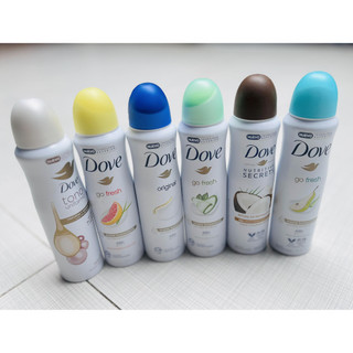 (1chai) XỊT KHỬ MÙI DOVE DÀNH CHO NỮ MOISTURISING CREAM 48H-150ML- Có lựa chọn hương