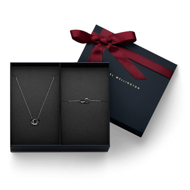 Dây chuyền Daniel Wellington Unity & Vòng tay DW Unity Hàng Fullbox Chính Hãng