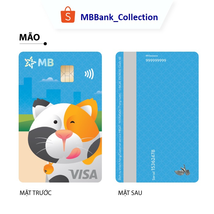 Bộ sưu tập thẻ MB Hi Visa Collection - 12 Con Giáp