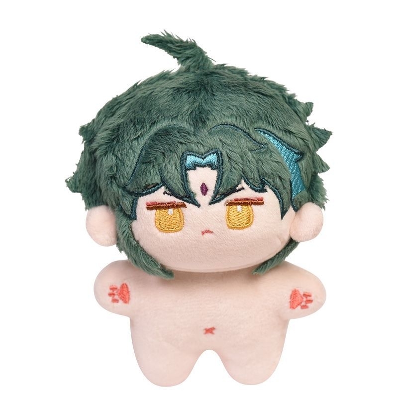 Doll genshin impact 10cm Venti Zhongli Xiao doll bông không kèm quần áo