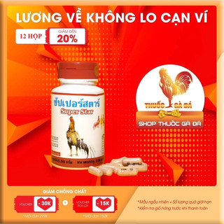 SUPER STAR 100 viên nuôi gà đá tăng cơ - super star