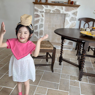 ( Ảnh Thật ) Áo kiểu + Váy Yếm Bé Gái
