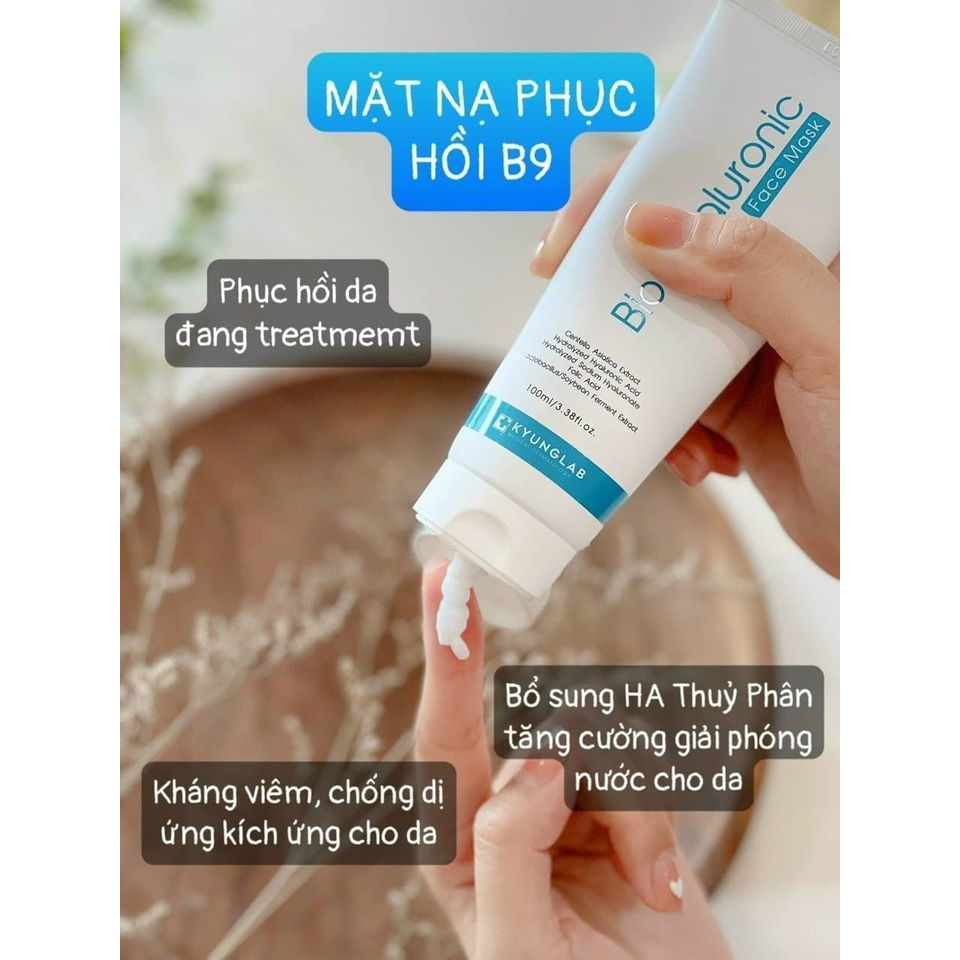 Mask KyungLab Chính Hãng, Mặt Nạ B9 Bio Hyaluronic 100ml Phục Hồi Tái Tạo Da  100ml