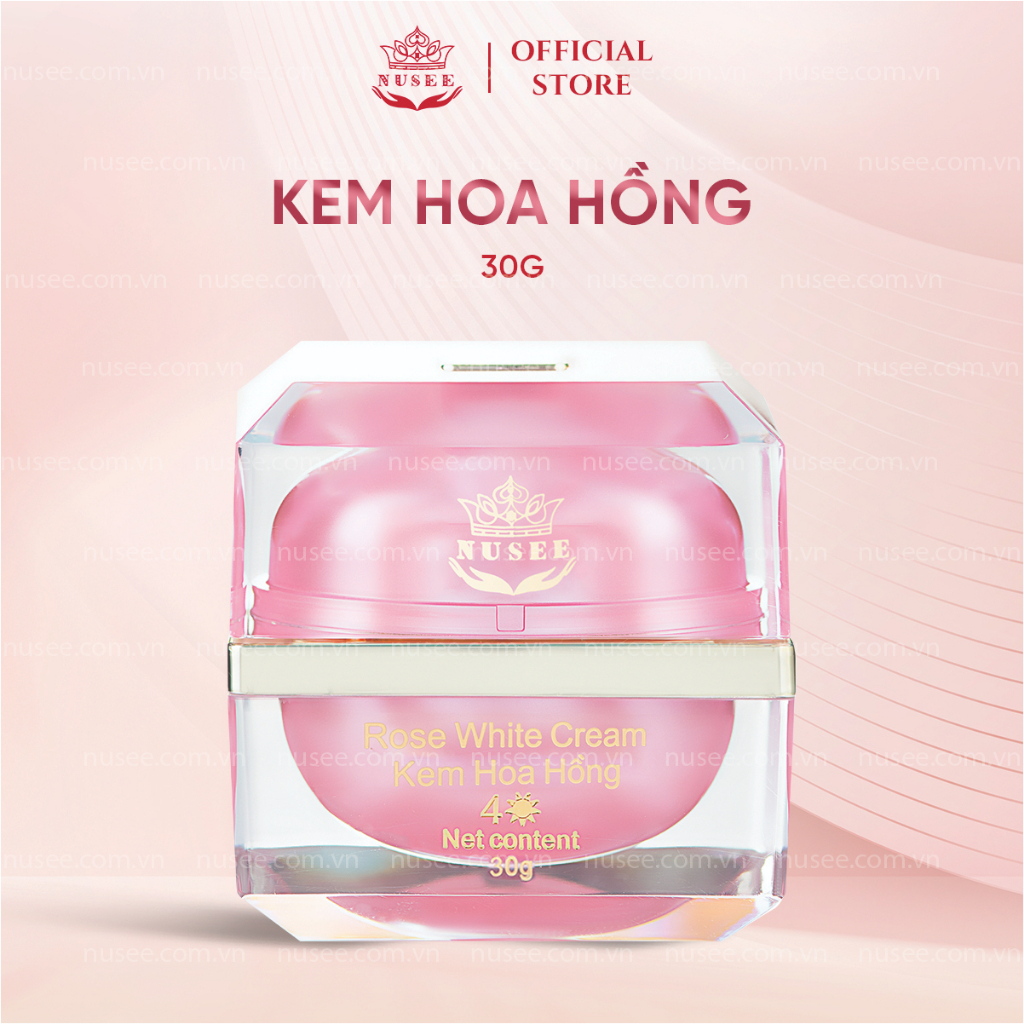 Kem Hoa Hồng Nusee Làm trắng da 30g