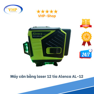 Máy cân bằng laser 12 tia xanh alenca al-12p | trắc địa vân hoàng phát