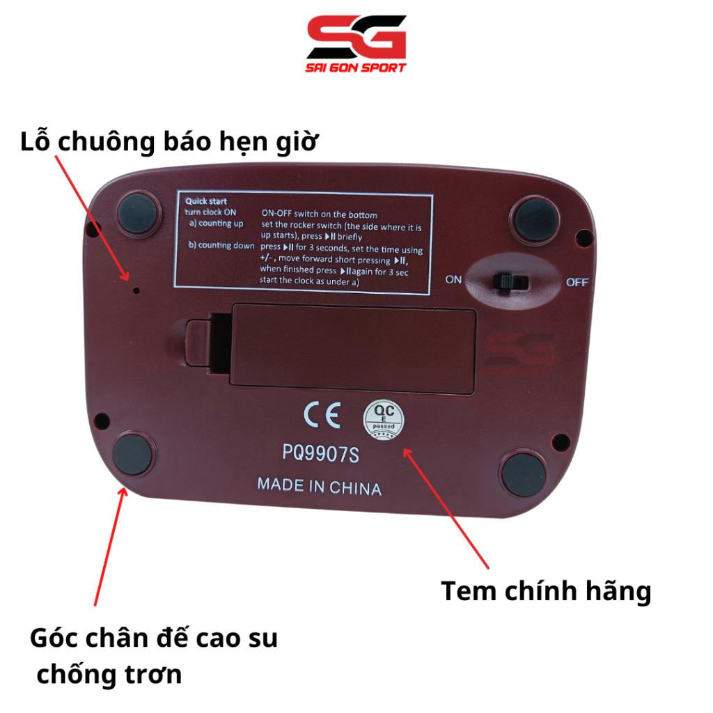 Đồng hồ chơi cờ vua, cờ tướng đếm giờ cho học sinh chính hãng LEAP 9907S - SÀI GÒN SPORT