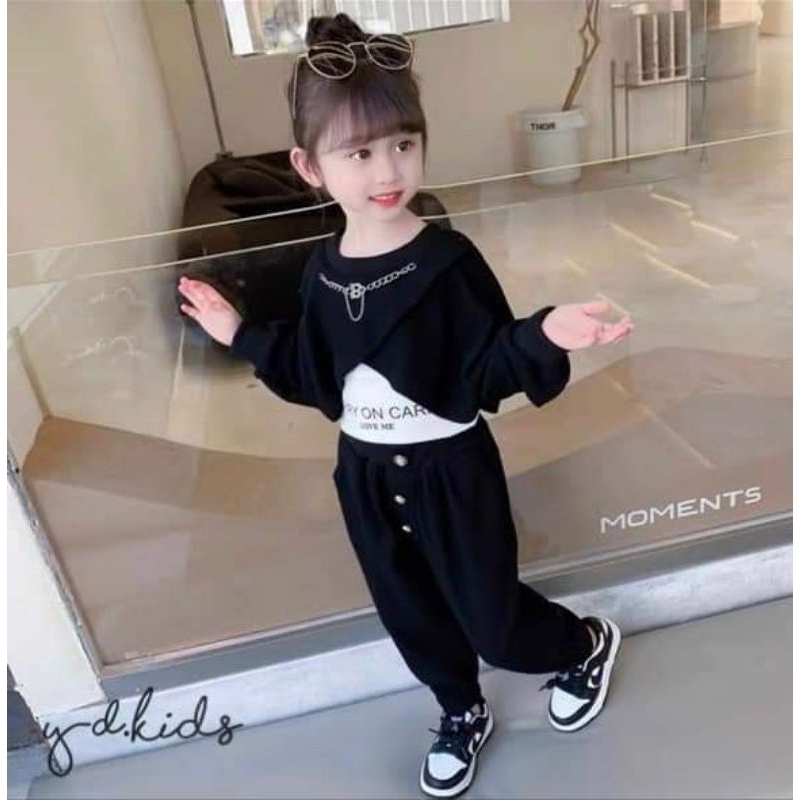 sét bộ 3 chi tiết bé gái(9-13kg)