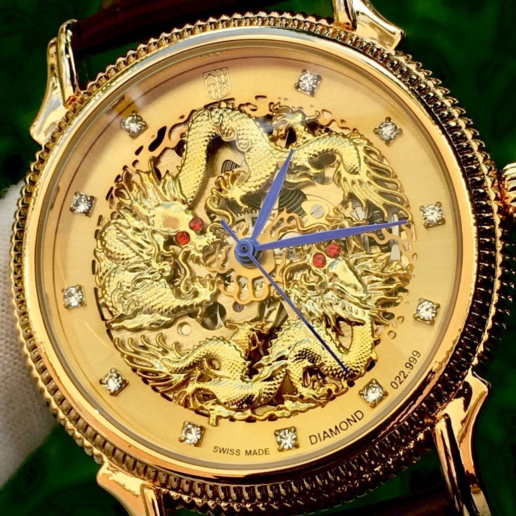 ĐỒNG HỒ NAM CƠ TEVISE T820B DÂY DA CHÍNH HÃNG MÁY TỐT