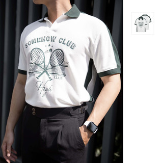 Áo Polo Tennis Club Dark Green