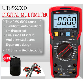 Đồng hồ vạn năng UNI-T UT89X (1000V,20A,True RMS, ±0.5%)