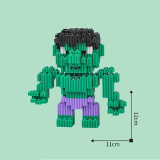 Mô hình lắp ráp mini 3d nhân vật marvel Teemo LG 39