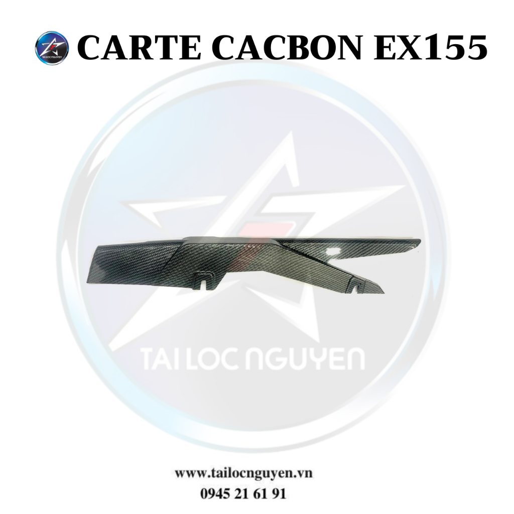 DÈ CARTE CACBON CHO EXCITER150 - EXCITER155