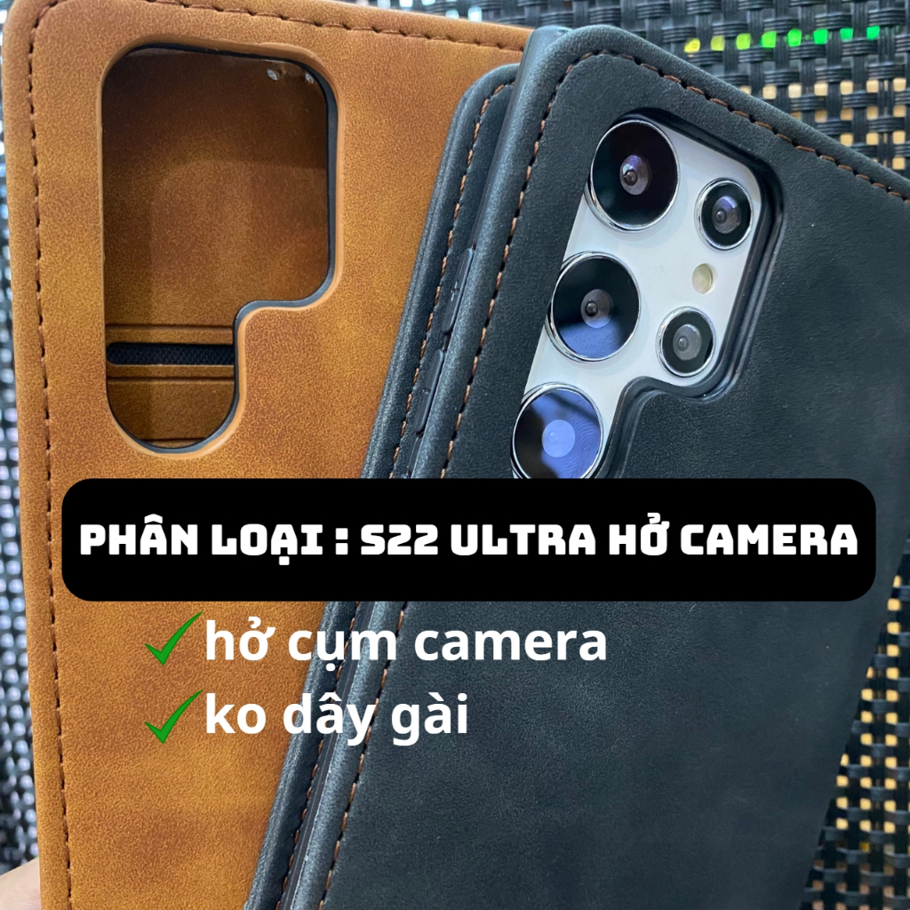 Bao Da Samsung S22 Ultra/ S22 Plus/S21 Ultra/ S21 Plus /Note 20 Ultra/Note 20/Note 10 Plus / Note 10 / S20 FE / S10 Plus