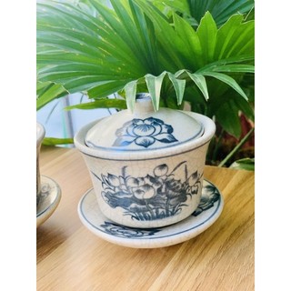 Bát sâm men rạn trơn Bát Tràng cao cấp