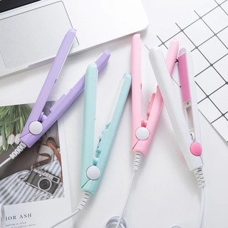 Máy duỗi tóc mini, uốn cụp làm xoăn ép tóc thẳng - lemon.hair