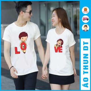 Áo đôi ghép chữ LOVE
