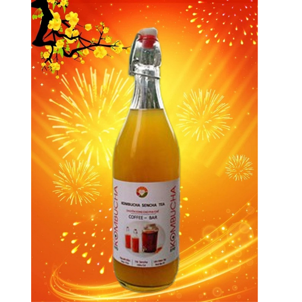 Trà KOMBUCHA SENCHA TEA - Nguyên Chất Thô (Dùng cho pha chế tại Nhà & Quán cà phê, quán bar, trà chanh, trà sữa..