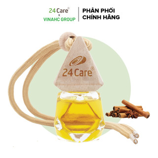 Lọ treo xe tinh dầu Quế 24Care 7ml