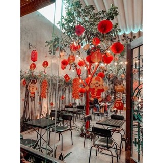 Lồng đèn giấy trang trí 20cm 🏮
