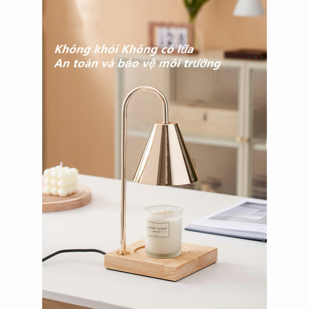 Đèn đốt nến thơm đèn bàn,Sáp thơm phòng,Candle warmer lamp,Đèn phòng ngủ,Nến xông tinh dầu,Thơm phòng,Candle nến