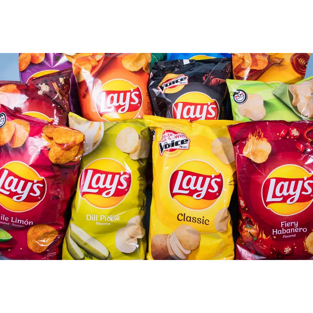 Bánh snack khoai tây Lays nhiều vị gói lớn 54g