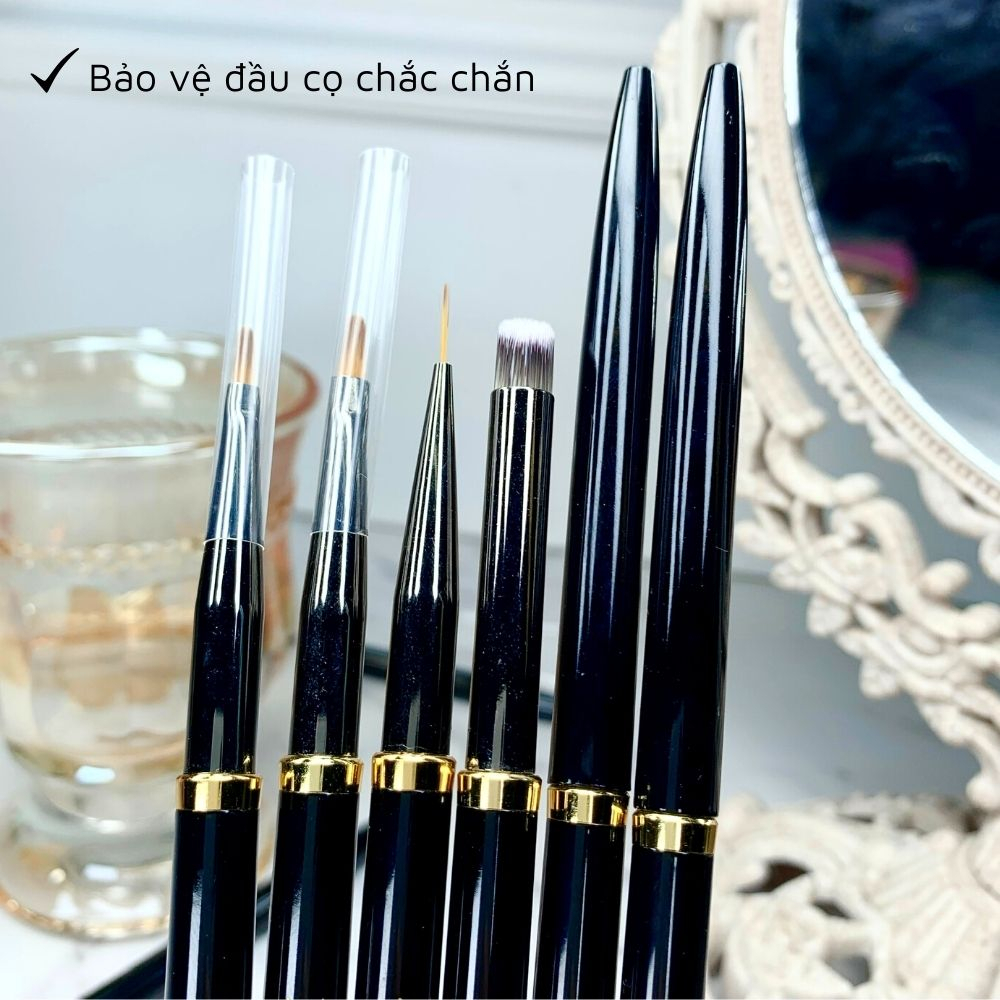 Bộ cọ nail vẽ móng 10 cây Jeliva