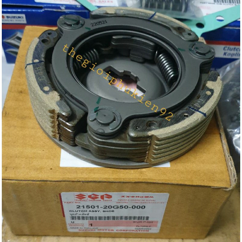 Combo Bộ Nồi Trước Và Sau Của SUZUKI Axelo 125Rr-Hàng chính hãng