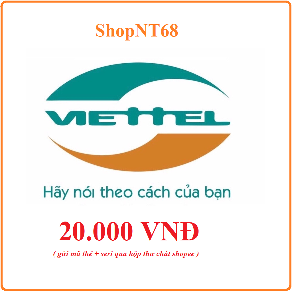 Thẻ Nạp Viettel 20k