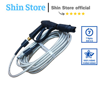 [COMBO CHÍNH HÃNG] Dây 15 mét + Súng xit rửa xe cao áp (trực tiếp) ZUKUI -SHINSTORE