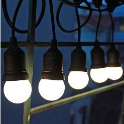 Bóng đèn led búp chanh, búp kín 3w giá tốt, bóng led trang trí nội