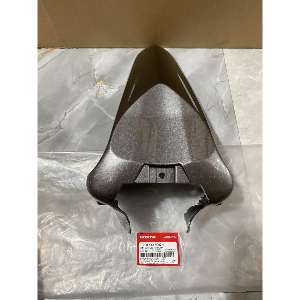 Chắn bùn A trước - dè trước HONDA FUTURE 125 năm 2012-2013-2016-2018 màu Xám ghi. *NHA62M* 61100KYZ900ZN